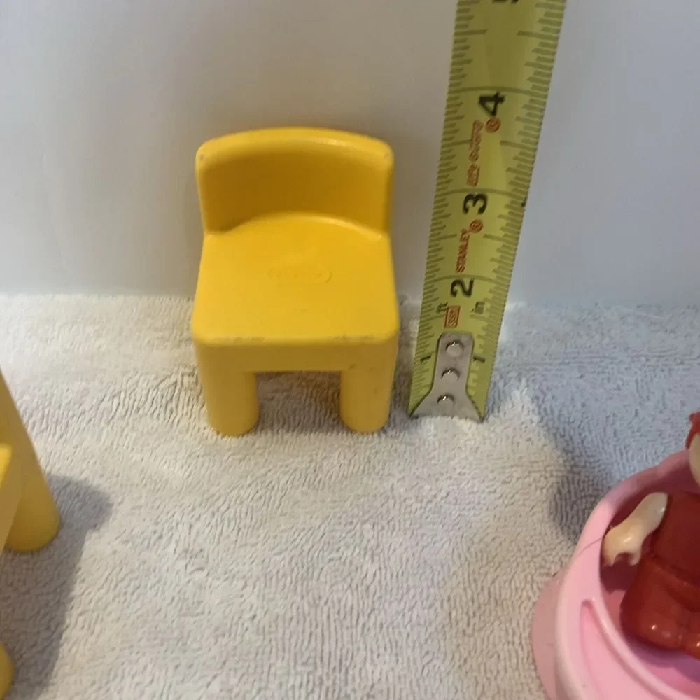 Fisher Price‎ Little People Snow Play Sled figure lot vintage 1990s